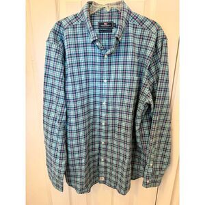 Vineyard Vines Classic Fit Murray Shirt Plaid Men's Size XL